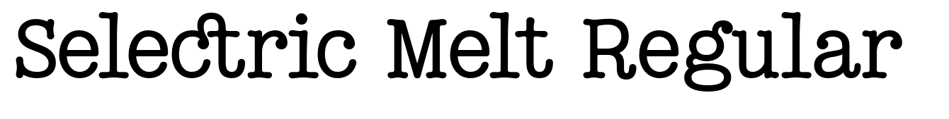 Selectric Melt Regular
